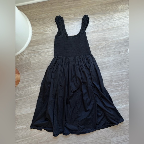 La Ligne Women’s Vivian Poplin 100% Cotton Dress Sz XXL EUC in Black - Picture 11 of 12